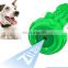 Pet products new amazon hot style sounding crocodile dog toy rubber molars tooth cleanser tooth stick dog toothbrush