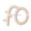 Key Shaped Pet Toy Bite Resistant Dogs Interactive Teasing Entertaining Toy Teeth Grinding Pet Supplies