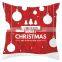 New Design Plain Cotton Christmas Throw Pillow Case Cover