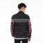 DiZNEW GuangZhou Wholesale Patchwork Sleeve Quilted denim Mens Jackets