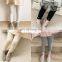 X1606/Girls 2020 newest style thin fashionable pants kids leggings breathable fresh boutique kids pants