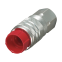 Red PP plastic male thread plug of JIC thread pipe fittings FJP series