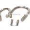 Aisi316 a4 stainless steel All Thread Threaded Rod Bar double ends U studs bolt Factory price