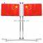 Flag Pole Mount for Motorcycle Luggage Rack Hard Stretched Saddle flag For Harley Touring Electra Road Glide King