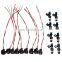 Free Shipping!8X Fuel Injector W/ 9X Pigtail Wire For Cadillac Chevrolet GMC 217-1621 12580681