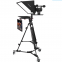 TYST Broadcast Camera Dual Screen Teleprompter for News Broadcasting 24 inch High Brightness