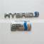 Plastic Custom Chrome Letter Car Body Decoration Hybrid Synergy Drive Rear Emblem