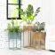 Sector desk rack rack office flower stand desktop flower pot small wrought iron hanging office pot storage