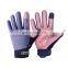 HANDLANDY Brown Pigskin Leather Vibration-Resistant Foam Padded Safety Mechanic Gloves Automotive Working Gloves For Men