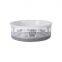 modern white large luxury food grade custom ceramic pet cat dog feeding food water bowl supplies