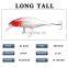 8.5cm 11.2g 10 colors 3D Bionic eyes Saltwater Fish Baits with Treble Hooks  Quivering Floating  Minnow Sea Bass  Bait Fishing