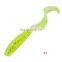65mm 2.8g 10 pcs Per Bag Wholesale fishing soft lure Good Price bass Big Weave Tail FISHING SOFT LURES