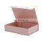 Customized private label pink magnetic closure press on nails packaging box
