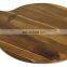 Woods PPAL Gourmet Acacia Hardwood Пицца шпатель/Нарезной доски/Сервировочная тарелка, Большой, 21.25 x 16 x 0.625: Деревянная пицца доска: Тарелки
