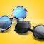 made in china wholesale factory retro reflective round lens sunglasses