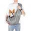 hot selling adjustable canvas fashion design handsfree bubble simple space pet shoulder bag for travel bicycle carriers