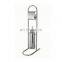 stainless steel toilet paper holder roll toilet brush with holder