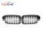 G30 G38 Carbon Fiber Car Front Grille double line kidney Grille gloss black for BMW 5 series G30 G38 2017+