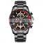 MINI FOCUS MF0218G Men's Quartz Watches Stainless Steel Strap Waterproof Chronograph Men Watches Wrist