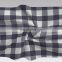 Hot Selling New Design 100% Cotton Twill Yarn Dyed Gingham Check Flannel Fabric