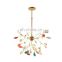 Arte Agate LED Pendant Light Shopcase Home Colorful Leaves Hanging LED Chandelier Light