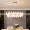 Hotel Villa Project Decorative Pendant Lighting Indoor Luxury Glass Chandelier Postmodern Ceiling Pendant Lamp