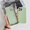 Liquid Silicon Rubber Rainbow Soft phone Cases For iPhone 6 7 8 Plus X Xr 11 12 13 14 Pro Max Mini