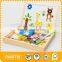 blackboard whiteboard educational game wood baby child toy kids wood easel table top easels wholesale small easels easel parts