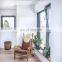 Superhouse large glass windows NFRC AS2047 Standard Black Double Glazed Open Out Aluminium Frame Windows