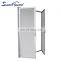 Superhouse 40 Inch Interior Doors Factory Made White Frosted Fixed Double Leaf Glass Door With Factory Price Aluminium Door