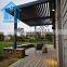 3x6 Outdoor Modern Motorized Gazebo Bioclimatic Aluminum Electric Pergola With Lights