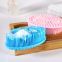 Factory Vegan The Shop Hair Strawberry Silicone Soft Skin Brushing Sisal Dry Wholesale Body Massage Brush