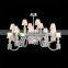 Hot Selling Modern Luxury K9 Crystal Chandelier Hotel Decoration For Living Room Lamp Shades Pendant Lights