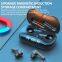 TWS-210 5.1 Earphone Three-Screen Digital Display Touch In-Ear BT Headset Power Bank Charging Auriculares