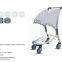 Three Wheels Airport Hand Brake Baggage Trolley Airport Luggage Trolley Carts Airport Trolley