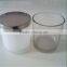 hot selling honey bee storage glass jar with metal lid wholesale