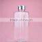 5oz 150ml clear plastic square pet bottle empty for cosmetic packaging