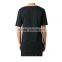 Small Qty Custom Made O-neck Men T-shirts Blank in Black