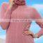 2016 new design woman's turtleneck sweater