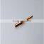 brass shaft gold plated contact pin