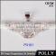 Fashion New Design B Wing Shape Hip Hop 10k Gold Pendant Setting Diamonds Jewerly