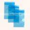 Opaque plastic bags, Blue self locking anti static plastic bags