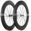 Velosa Straight Pull 88mm Clincher Road Carbon Bike wheels Racing Bicycle carbon Wheelset Powerway Hubs fast shipping!