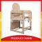 burlywood kids wooden splittable dinning chair