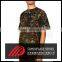 OEM Service can be apply to Promotion gift , Sport camo short sleeve t-shirt