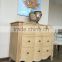 French provence furniture living room solid wood antique drawer chest