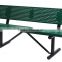 Park Bench, Outdoor Bench, Perforated Bench, 72inch, Blue, Green, etc.
