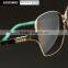 Latest Unique high quality metal and acetate sunglasses made in china