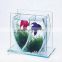 GH-RZ616 Modern Design hanging transparent acrylic fish bowl for home ,,customized Acrylic fish bowl