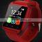 2015 hot sell sports smart watch mobile phone with touch display